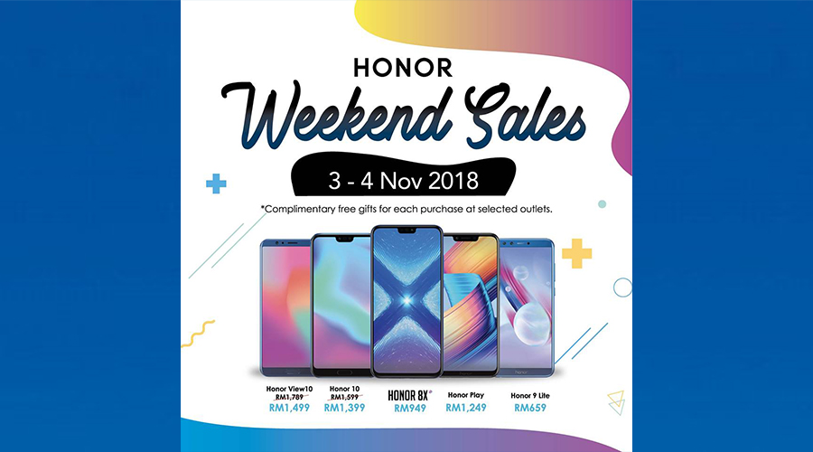 honor weekend sales 1 1