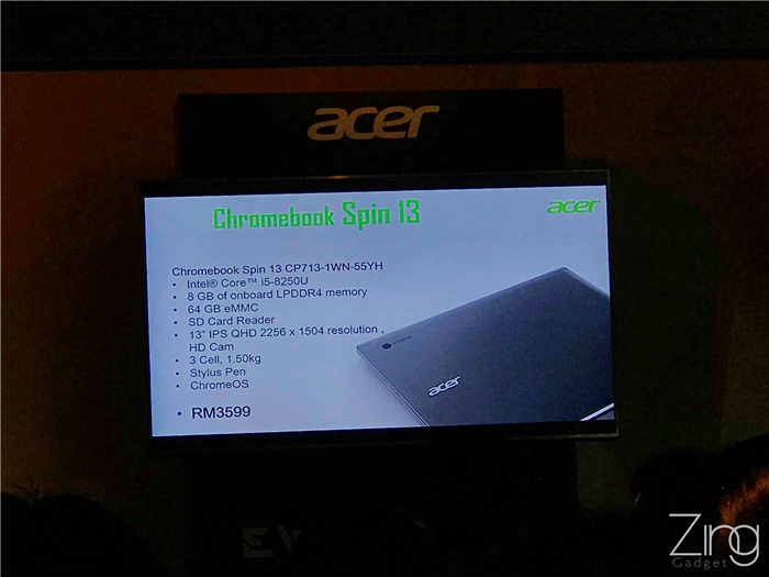 Acer EVONEXT18