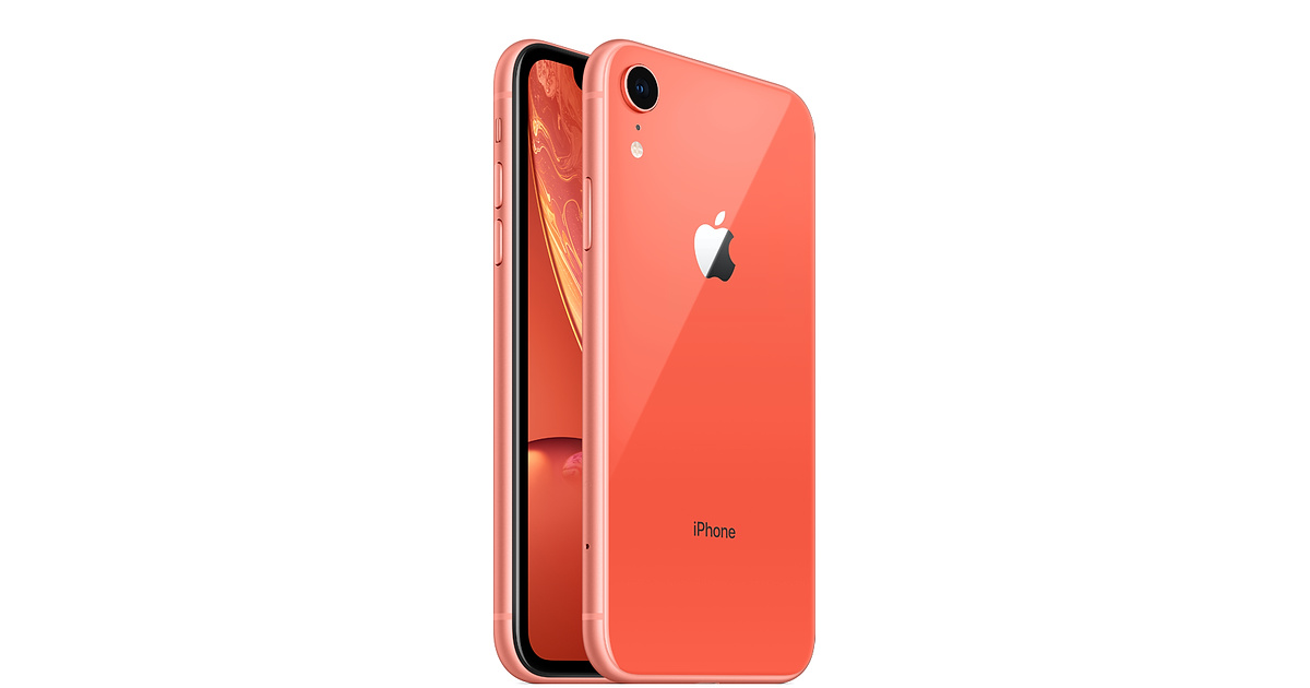 iphone xr coral select 201809