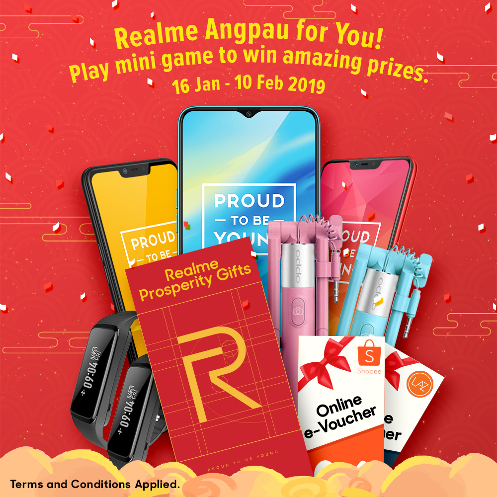 Realme Angpau For You Campaign Visual