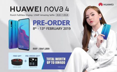 huawei Nova 4 preorder featured