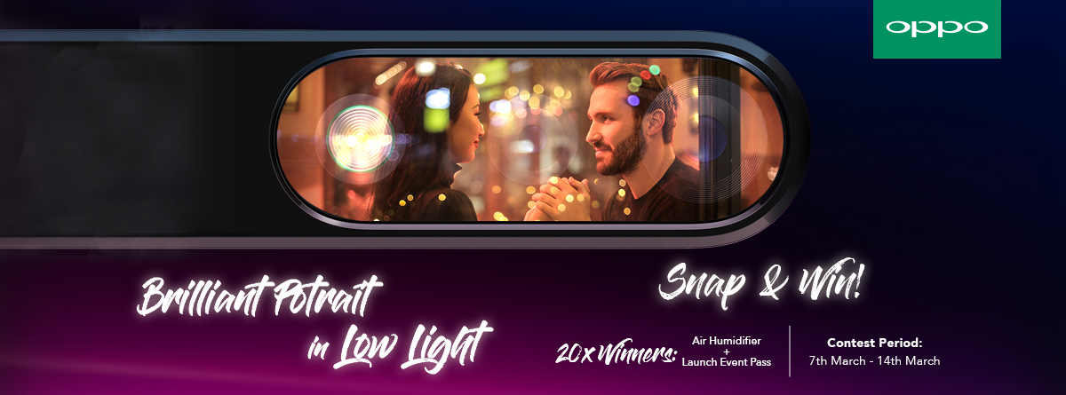 Capture the Best ‘Brilliant Portrait’ to Win Passes to the Official Launch of the OPPO F11 Pro