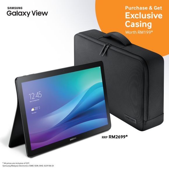 160130 samsung galaxy view malaysia available free bag 1