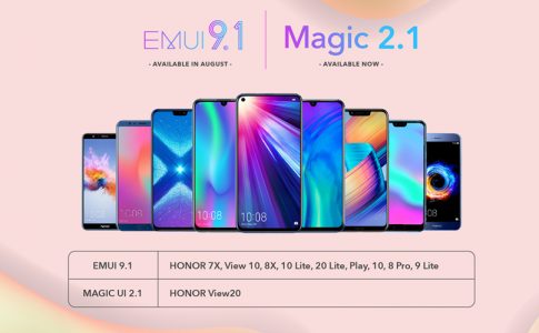 HONOR Announces Availability of Magic UI 2.1 and EMUI 9.1 副本