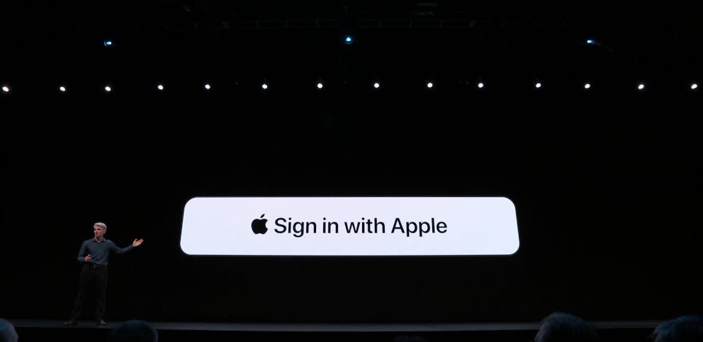 iOS log in apple