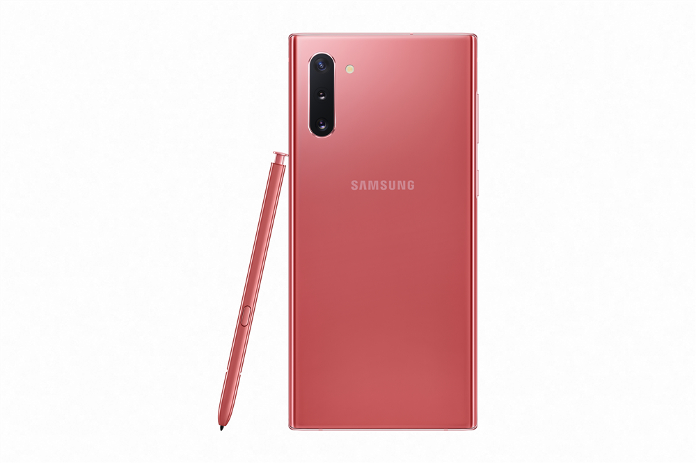 Galaxy Note10 Aura Pink Back 副本