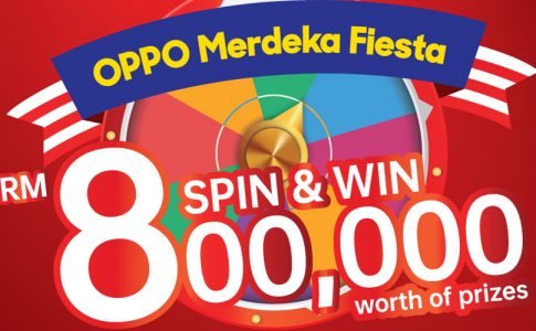 OPPO Merdeka Fiesta SpinWin RM800000 worth of prizes 副本