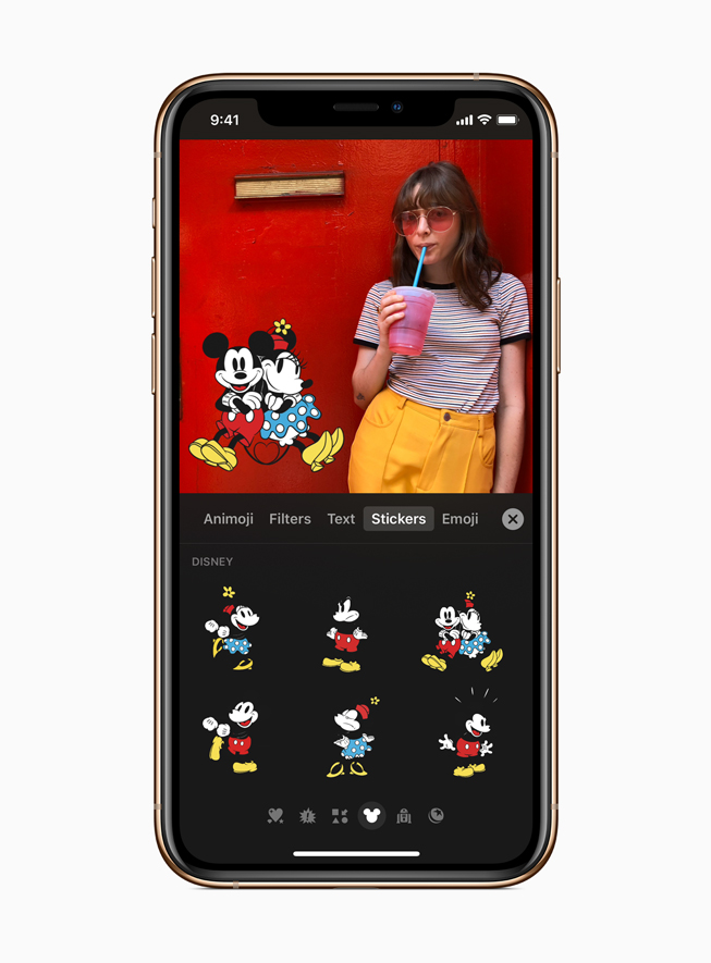 Apple Clips features Memoji Animoji mickey stickers 120519 inline carousel.jpg.large