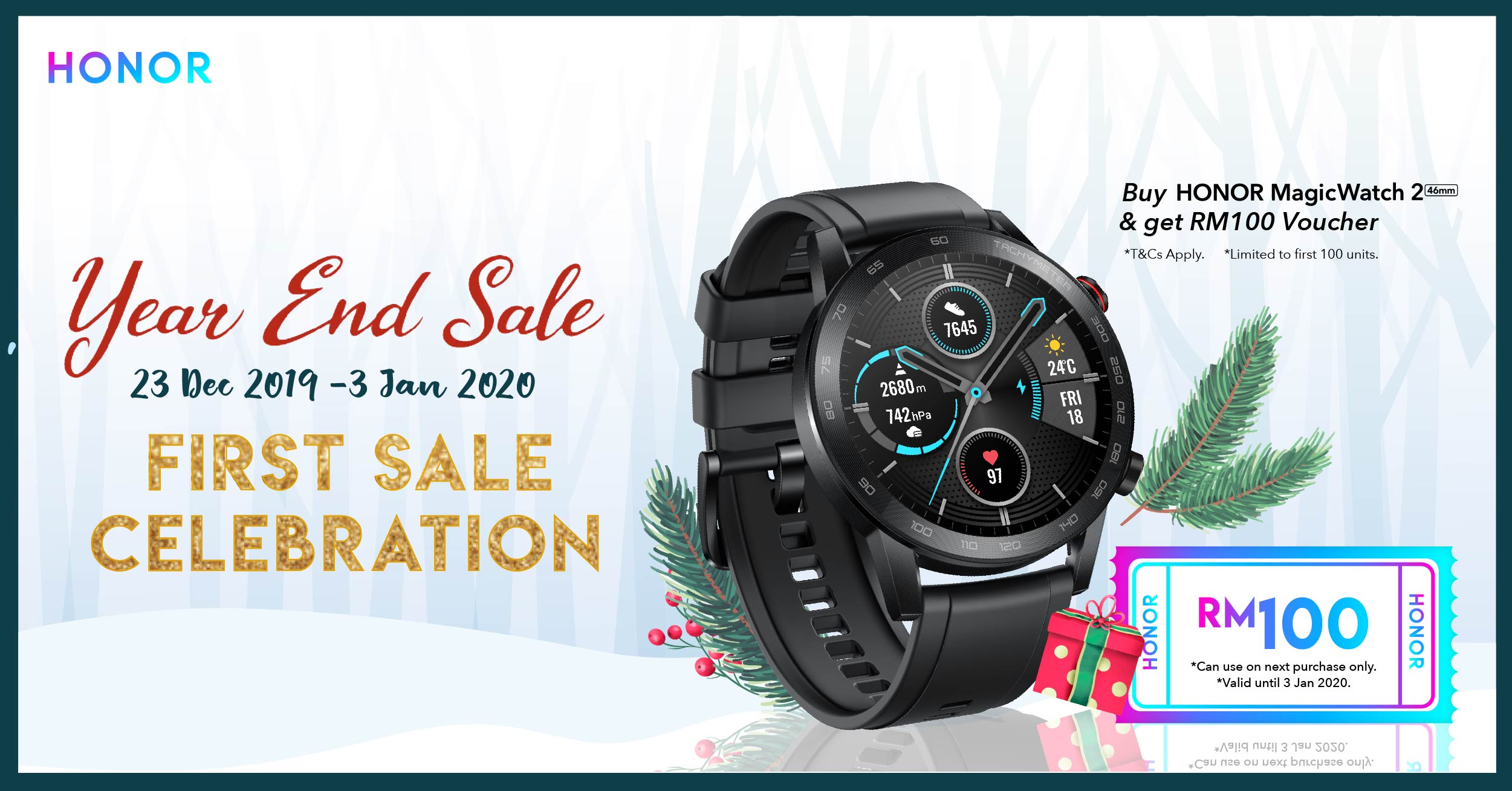 HONOR Year End Sale 2