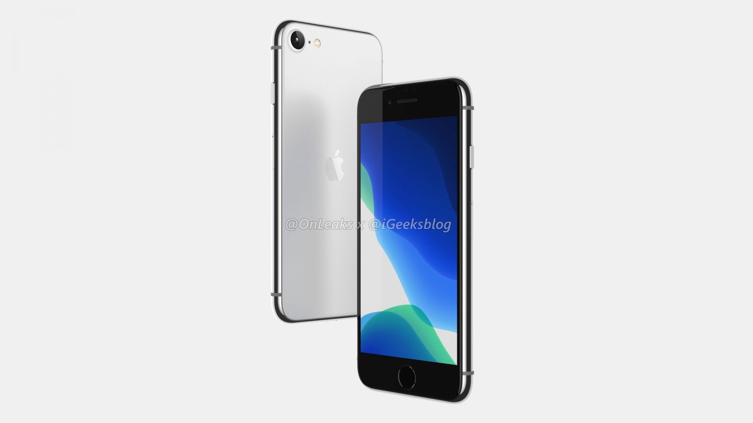 Render of 4.7 inch iPhone 2020