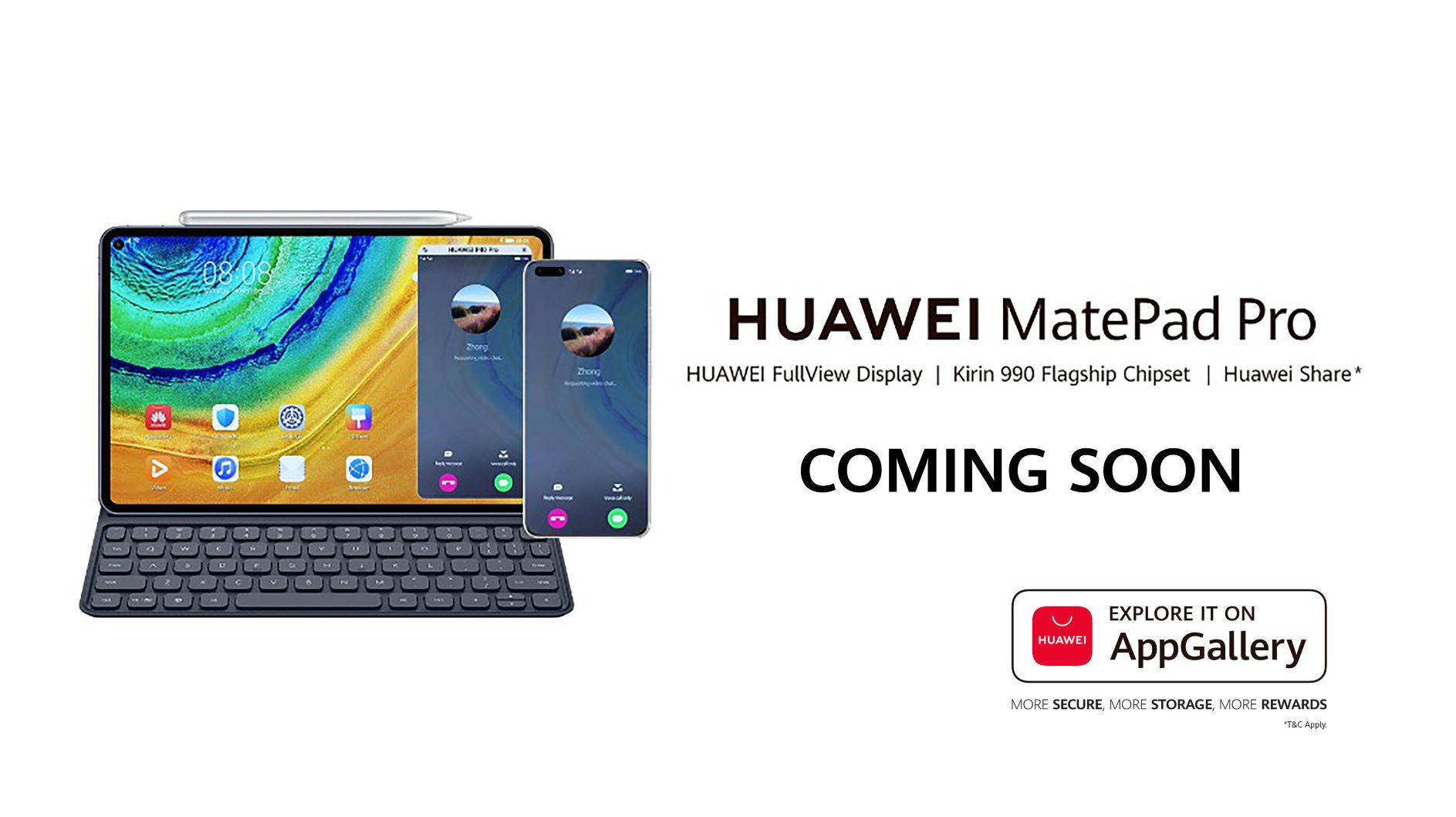 HUAWEI MatePad Pro Coming Soon