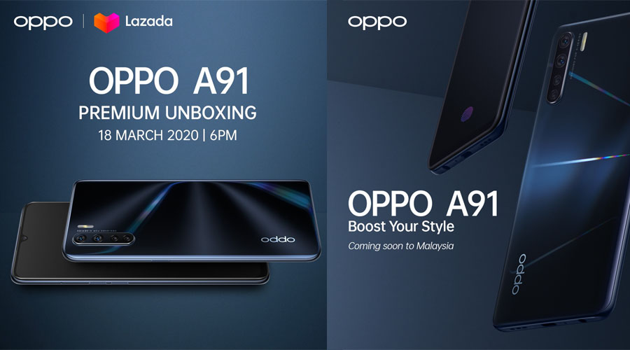oppo A91 lazada
