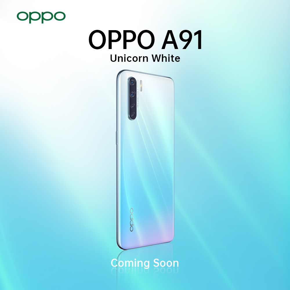 OPPO A91 Unicorn White