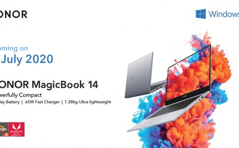 HONOR MagicBook 14 Coming on 6 July 2020