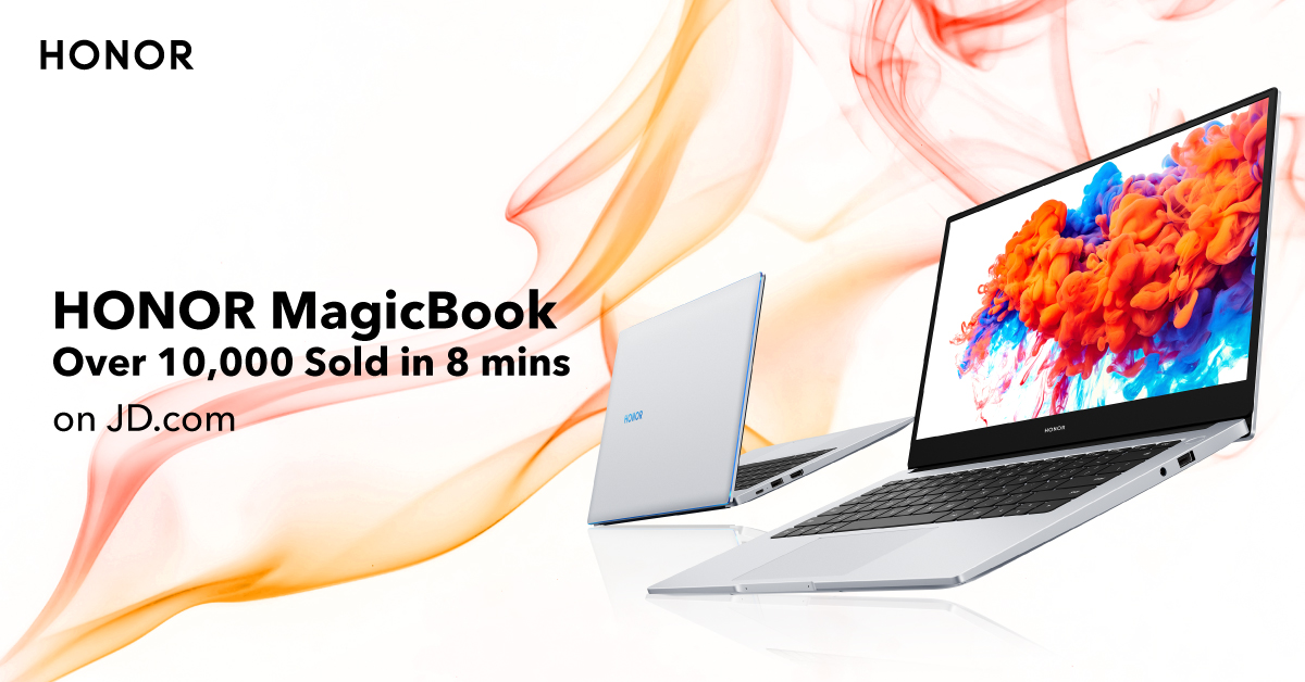 HONOR MagicBook JD Sales