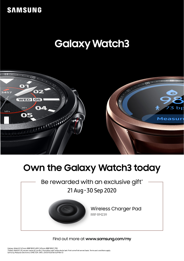 Galaxy Watch3 Promo