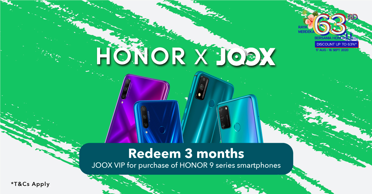 HONOR x JOOX