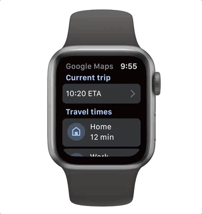 Google Maps coming back to Apple Watch and now supports CarPlay Dashboard 1