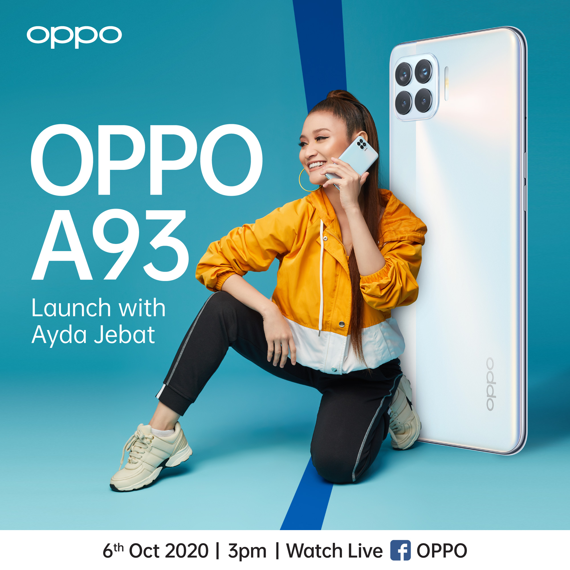OPPO A93 Launch with Ayda Jebat
