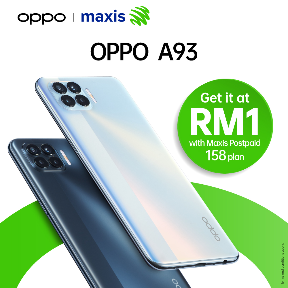 OPPO A93 Maxis Plan