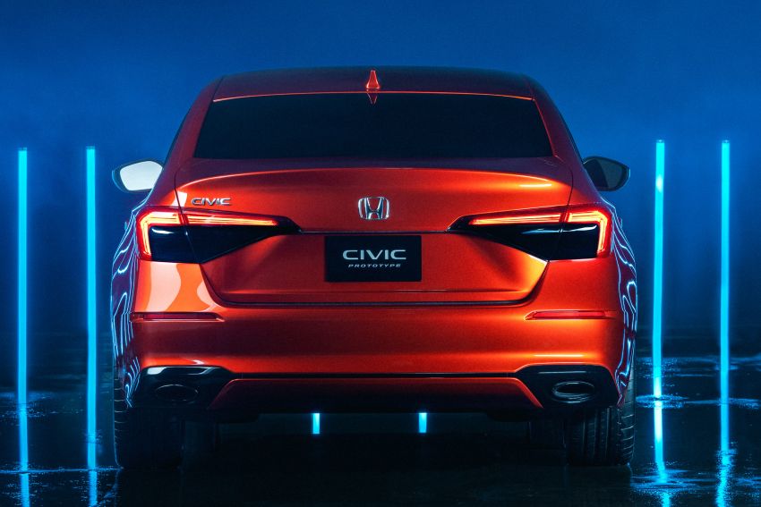 2022 Honda Civic Prototype official reveal 11th gen 6 850x567 1
