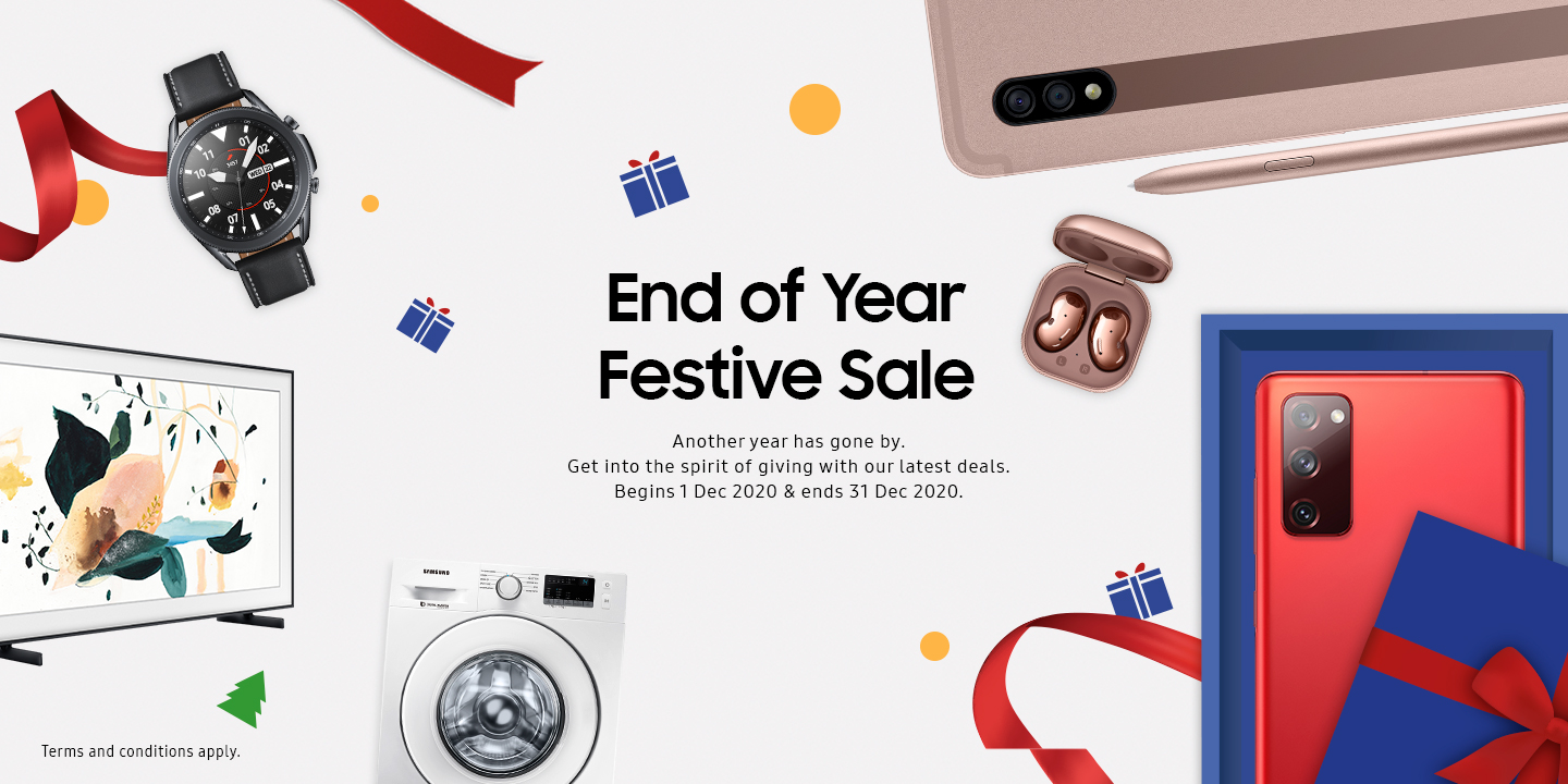 Samsung End of Year Festive Sale 2