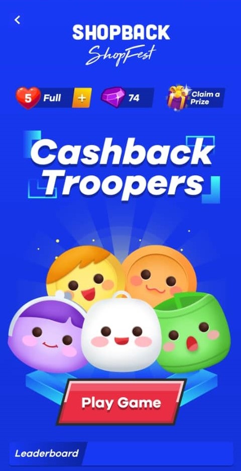 ShopBack Cashback Troopers Game