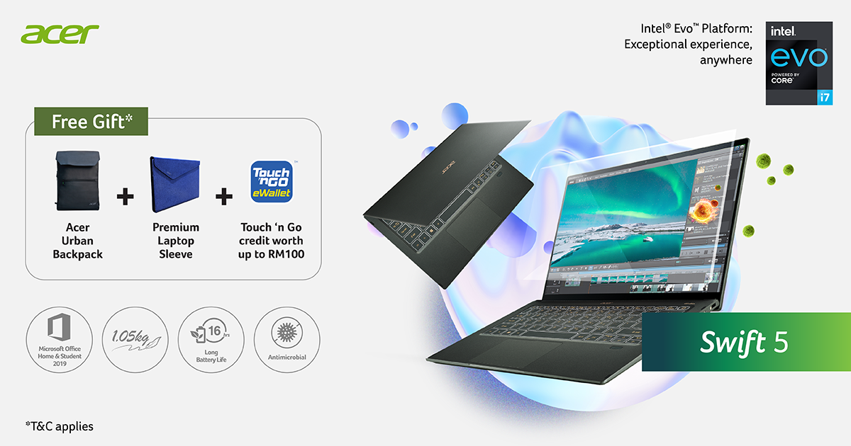 Acer Swift 5 promo