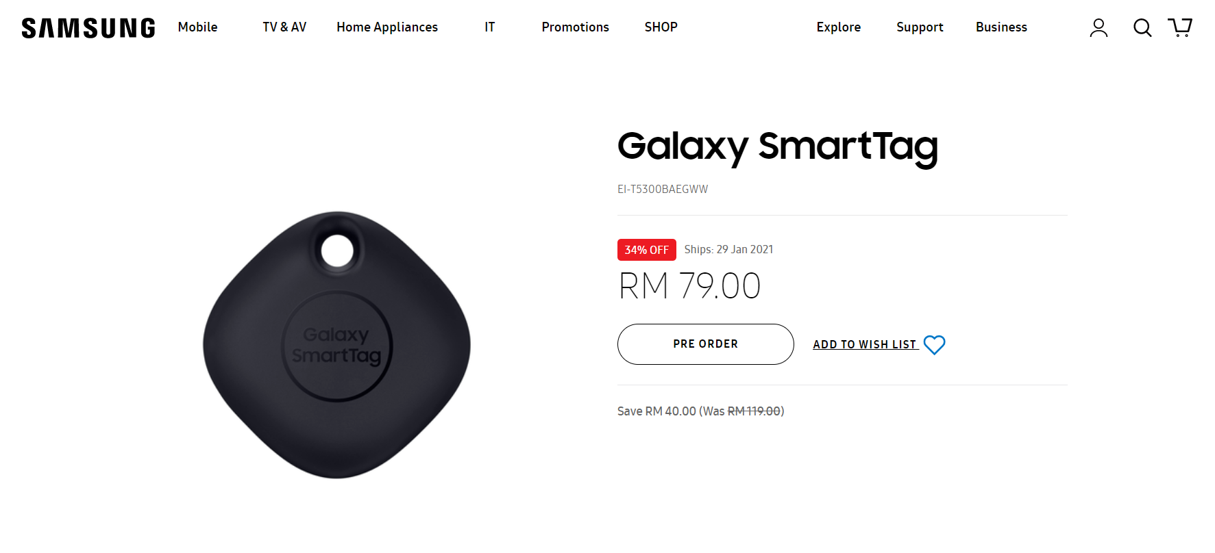 加码送好康!用代码“ZGS21VIP”预购Samsung Galaxy S21系列,拿完赠品还多送你一个RM299 ANC耳机! 9 售价 6