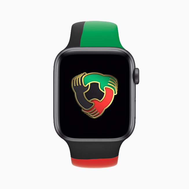 Apple celebrates BlackHistoryMonth apple watch badge award 012621 inline.jpg.large