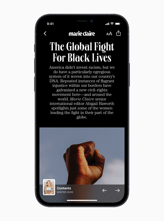 Apple celebrates BlackHistoryMonth iphone12 news plus marie claire 012621 carousel.jpg.large