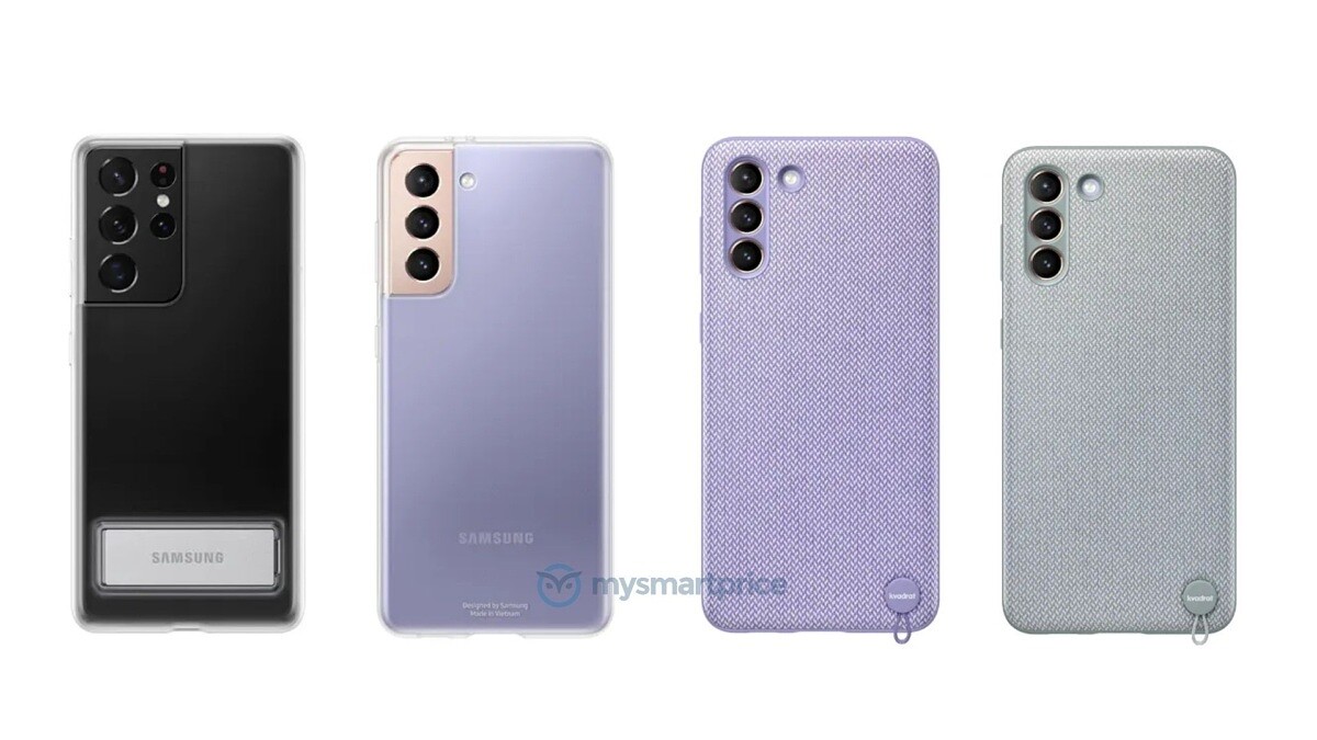 Galaxy S21 series clearkvadrat case renders 1