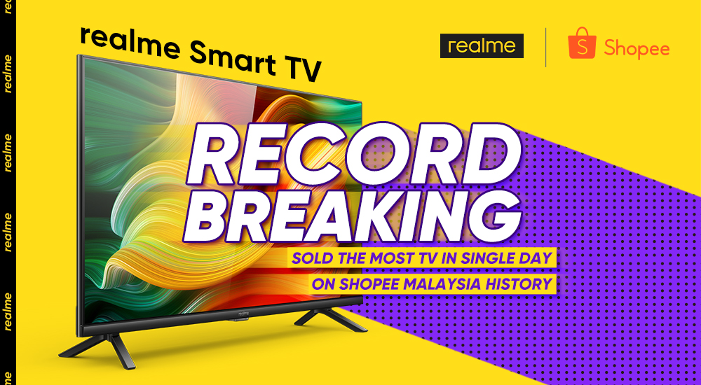 Visual realme Smart TV Record Breaking
