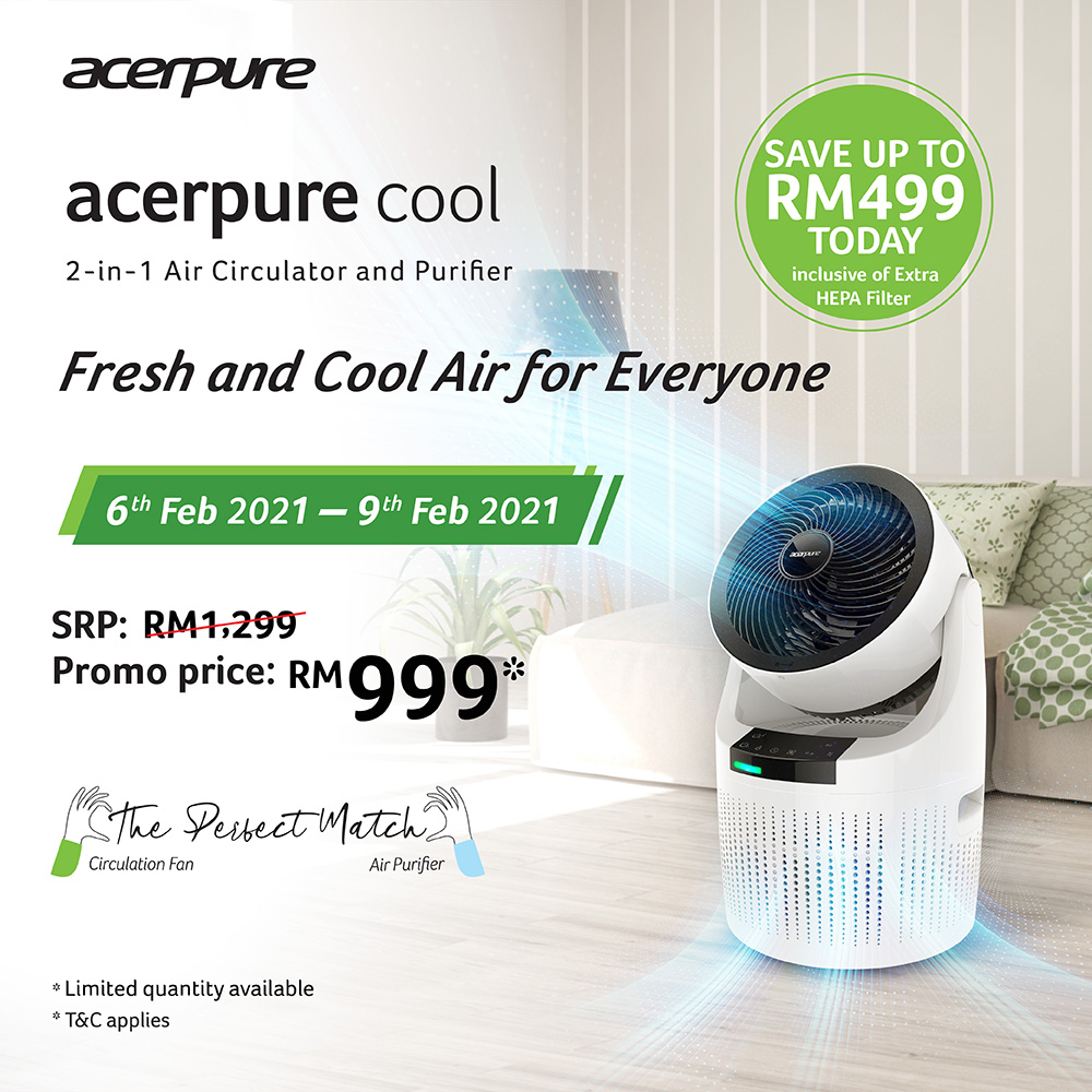 Acerpure Digital Banner - Launch Promo_1200px x 400px_FA - Zing Gadget