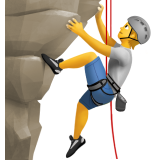 Person climbing