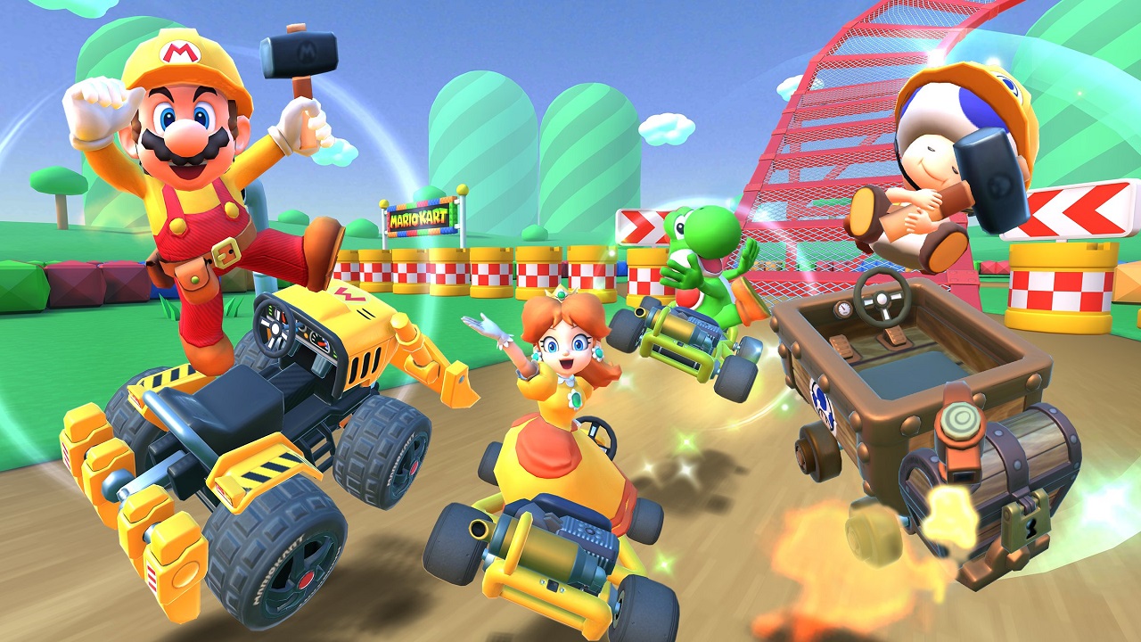 mario kart tour update 210 patch notes bring team races to the game feature