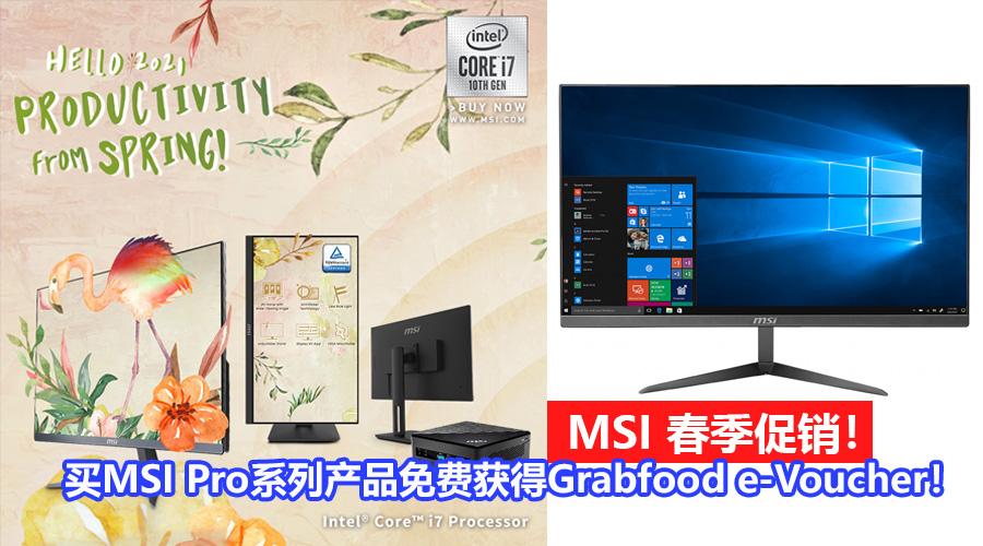 msi productivity from spring promotion
