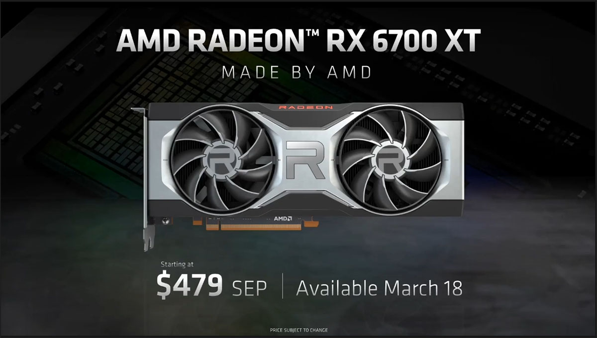 AMD Radeon RX 6700 XT 11