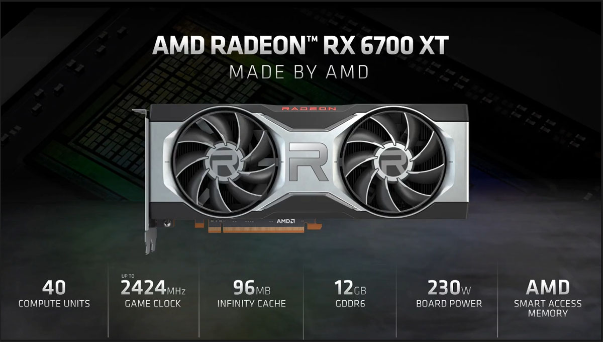 AMD Radeon RX 6700 XT 12