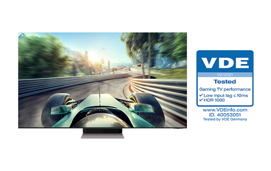 Neo QLEDs Receive Industry First Gaming TV Performance Certification from VDE 01