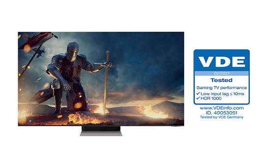 Neo QLEDs Receive Industry First Gaming TV Performance Certification from VDE 02
