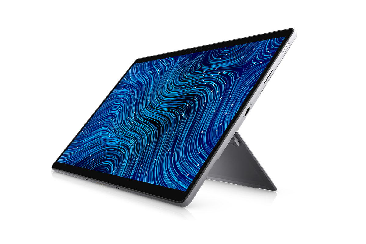 Latitude 7320 Detachable front angled right