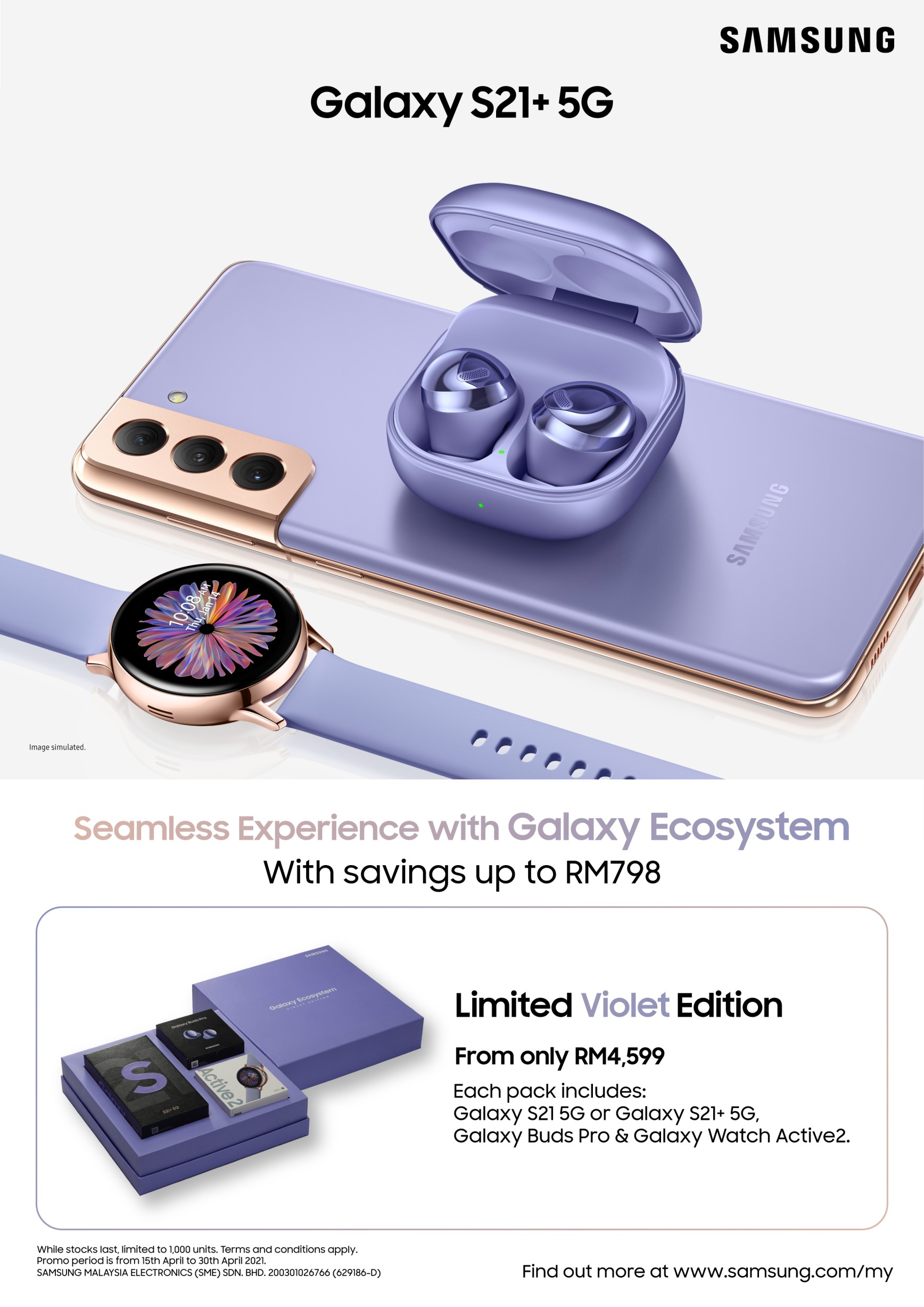 Limited Violet Edition Galaxy Ecosystem Pack