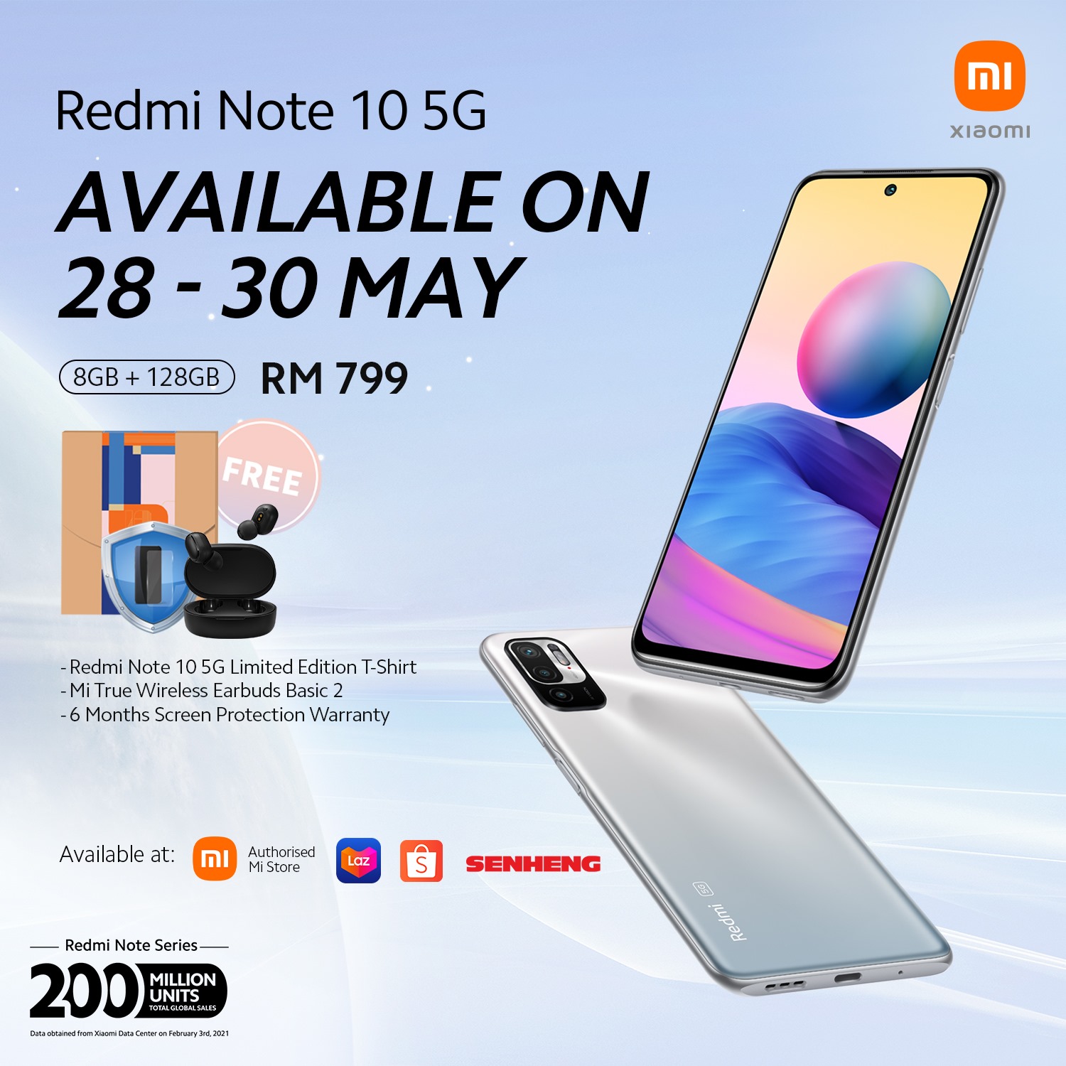 万事顺利的秘诀就在它!Redmi Note 10 5G高刷屏、5G处理器给你全面流畅体验,只要RM799! 7 185909522 1765999543604132 2914829344591154930 n