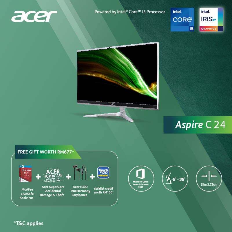 Acer Aspire C24 Promo Visual