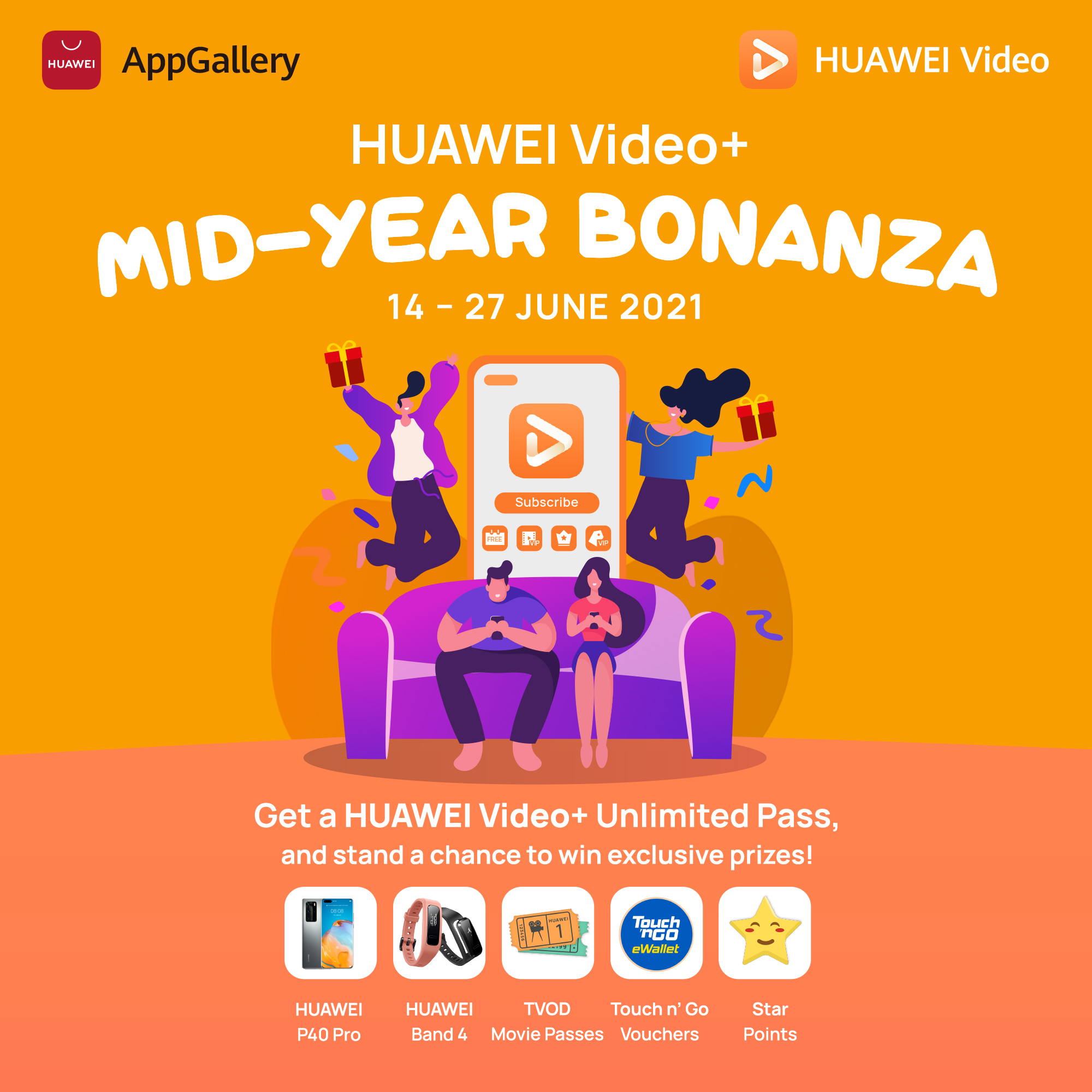 HUAWEI Video bonanza