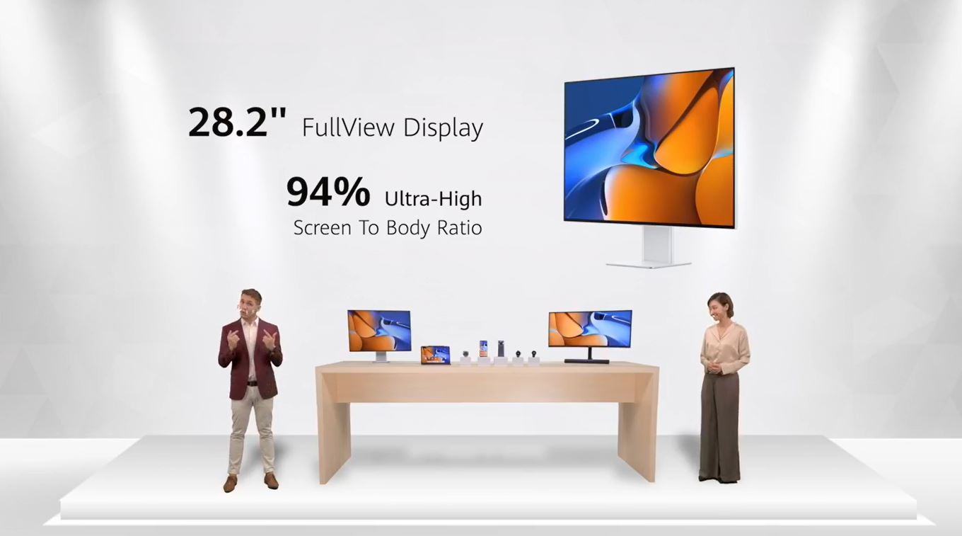 HUAWEI MateView和MateView GT大马发布:28.2寸4K屏/34寸曲面屏、最高165Hz刷新率、支持无线投屏等,售RM2488起! 5 MV屏幕