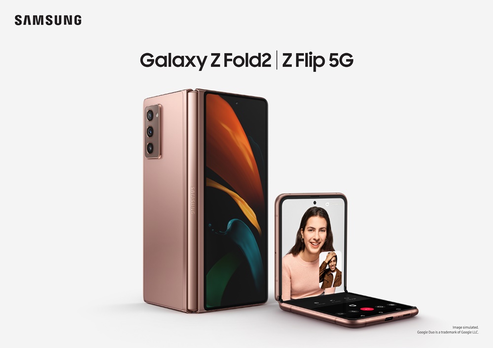 Samsung Galaxy Z Flip 5G Galaxy Z Fold 2