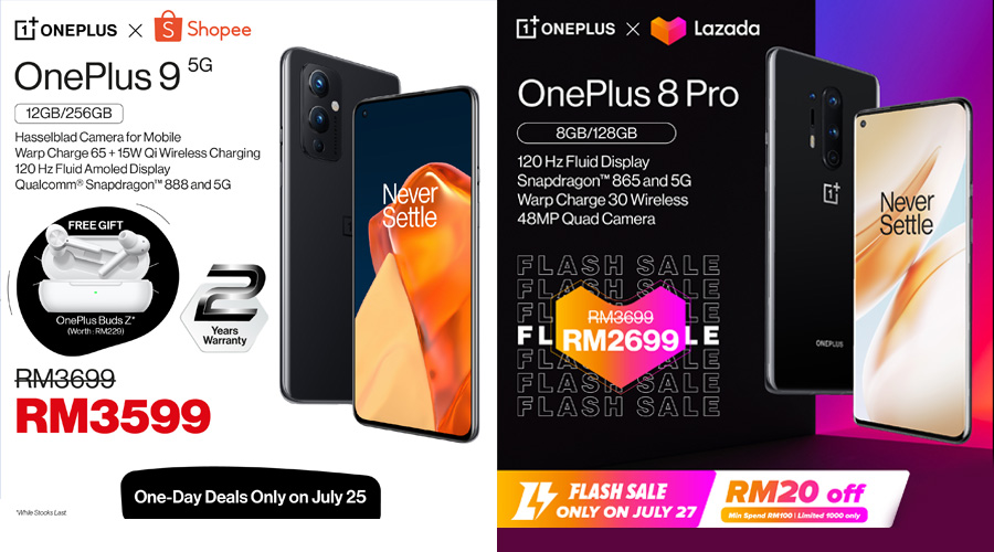 oneplus shopee lazada one day sales cover