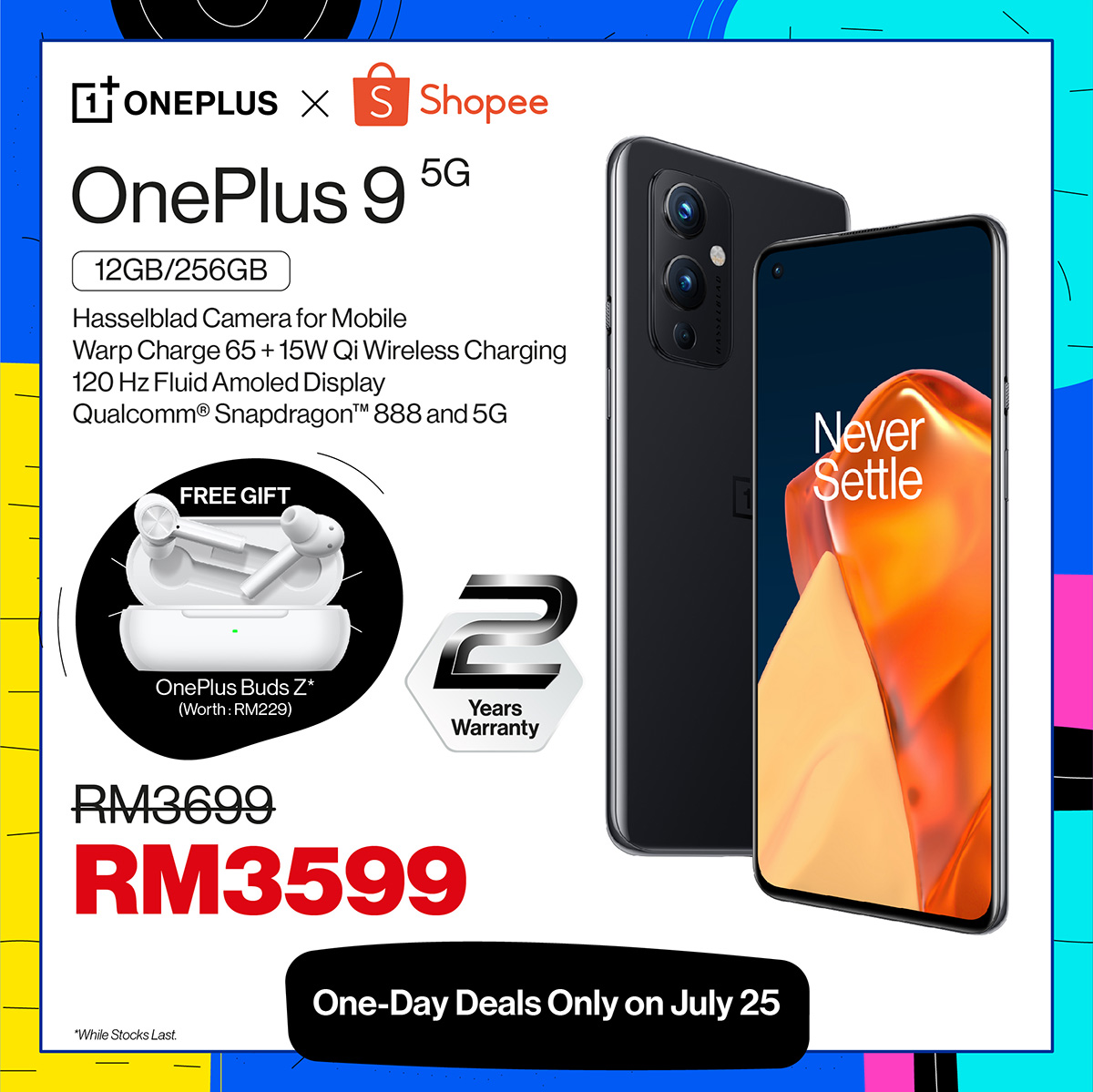 oneplus shopee one day sales 3